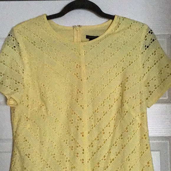 Yellow Ann Taylor Midi Dress - Picture 2 of 2